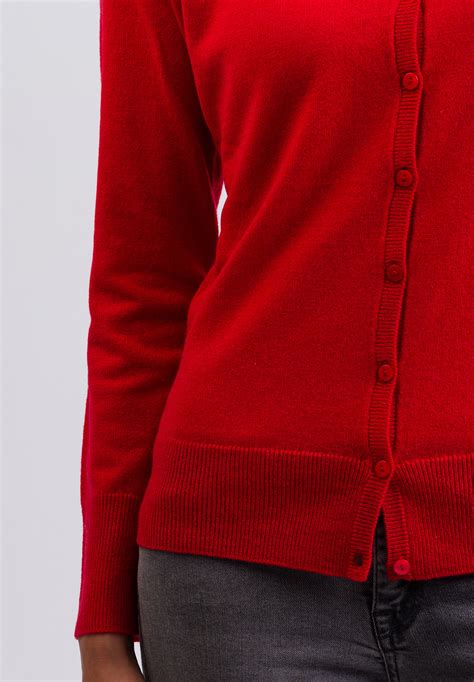 miu miu strickjacke rot|Rot Strickjacke Aus Kaschmir .